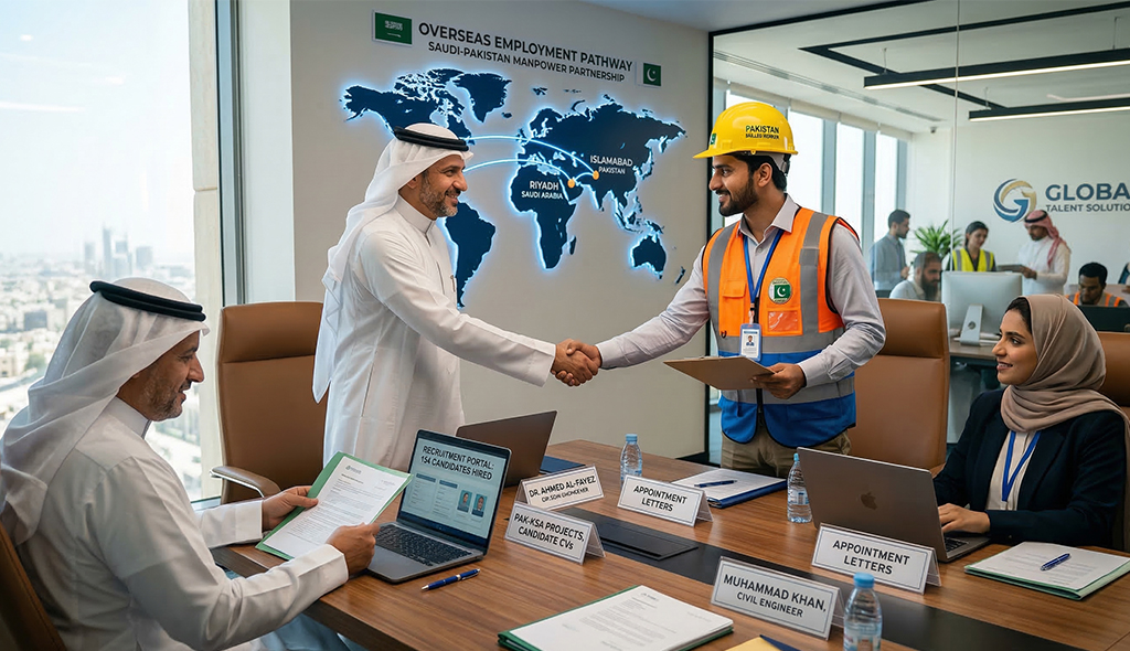 Manpower Recruitment Process for Saudi Employers Hiring from Pakistan