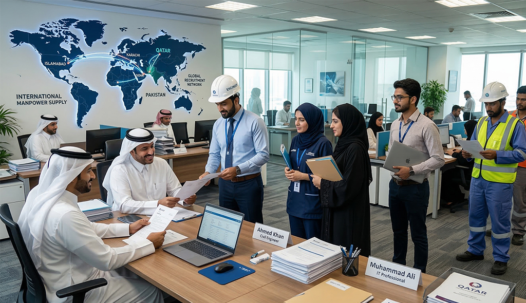 Manpower Supply from Pakistan to Qatar – Complete Guide